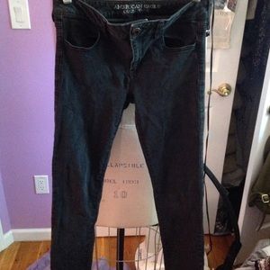 American Eagle Black Skinny Jeans